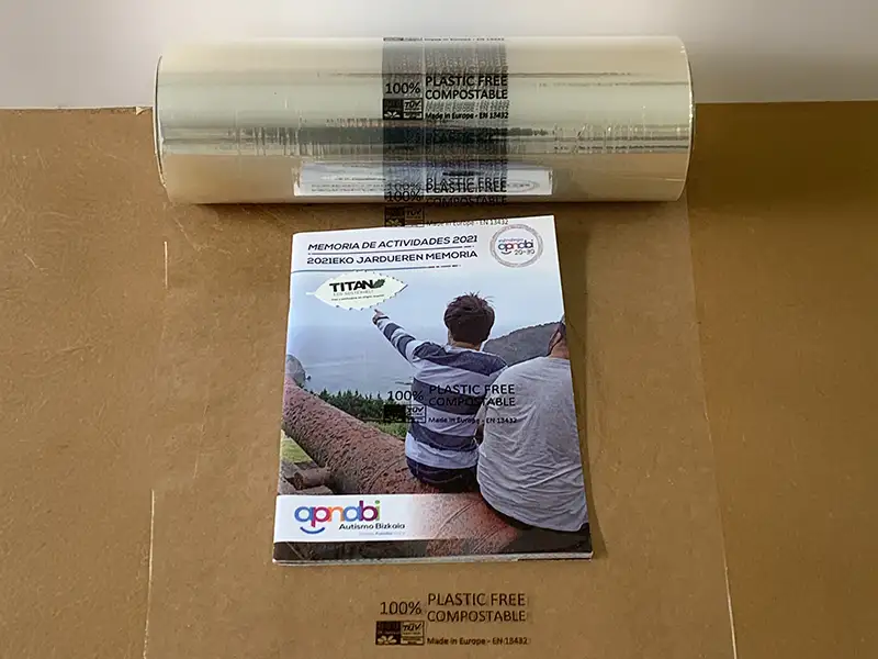  Film biodegradable alta transparencia, alternativa al polipropileno<br />
