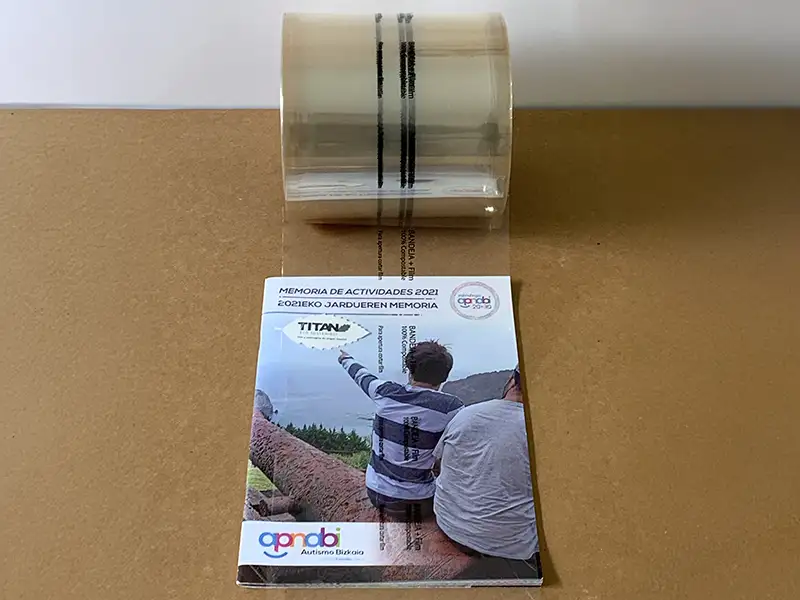 Lámina biodegradable monocapa alta barrera